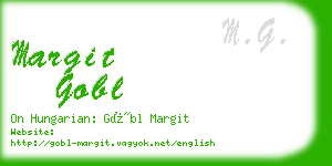 margit gobl business card